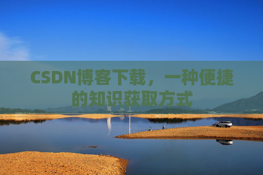 CSDN博客下载，一种便捷的知识获取方式